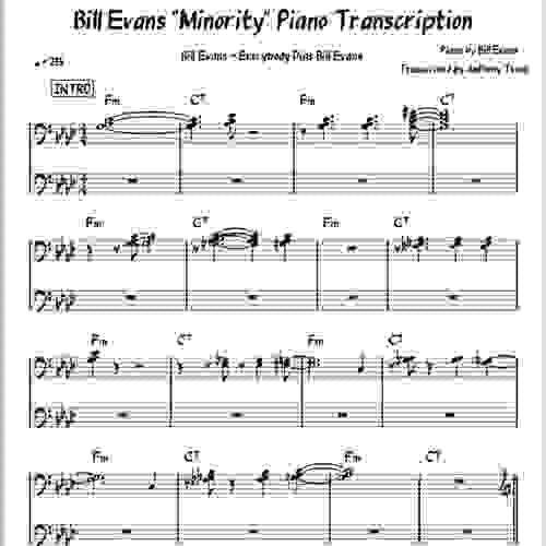 Bill Evans "Minority" Piano Transcription
