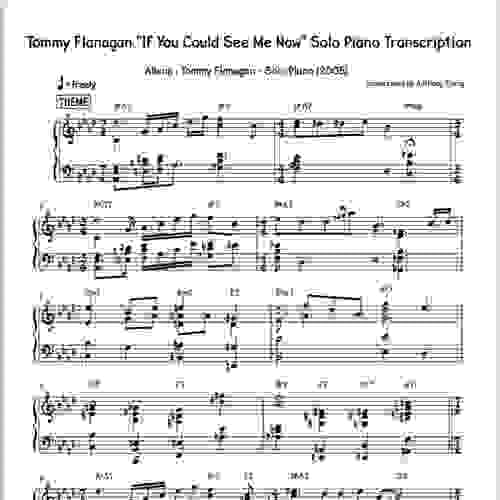 Tommy Flanagan "If You Could See Me Now" Solo Piano Transcription