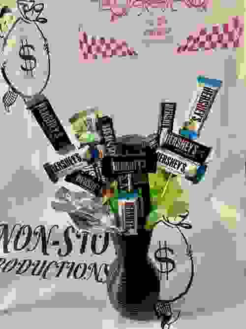 Superhero Hershey’s candy Basket