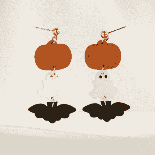 Fall Pumpkin Patch Spirit Earrings