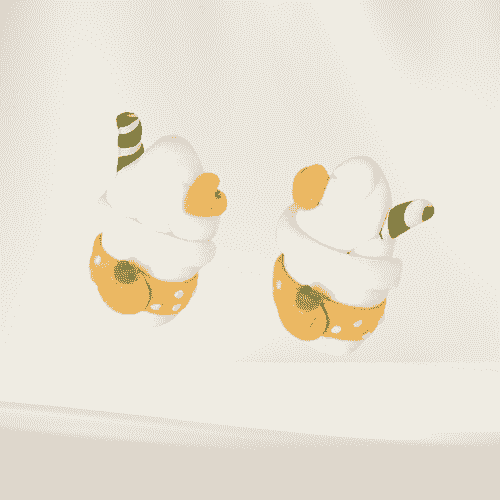 Fall Pumpkin Latte Earrings