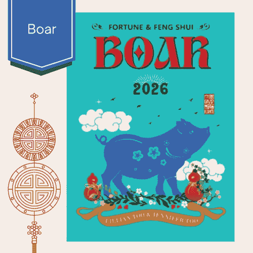 2026 Fortune & Feng Shui Astrology Book for the BOAR