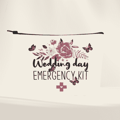 Bridal Emergency Kit Clutch Bag