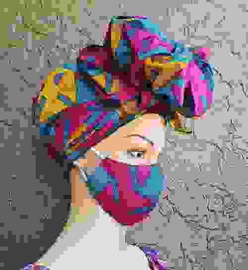 Head Wrap With Mask