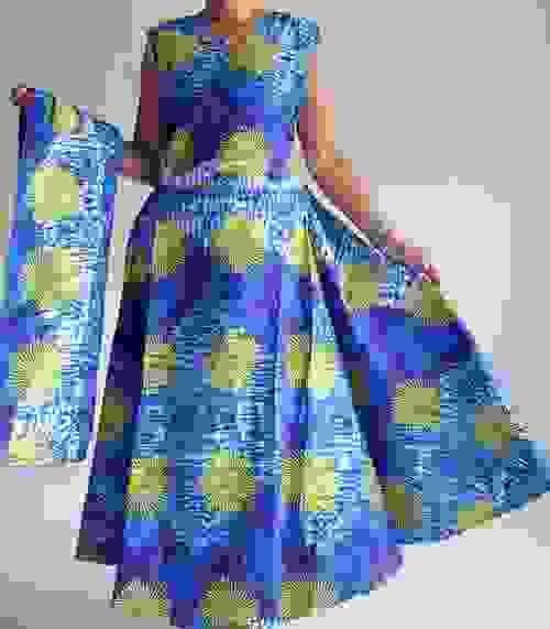 Long Wrap Dress