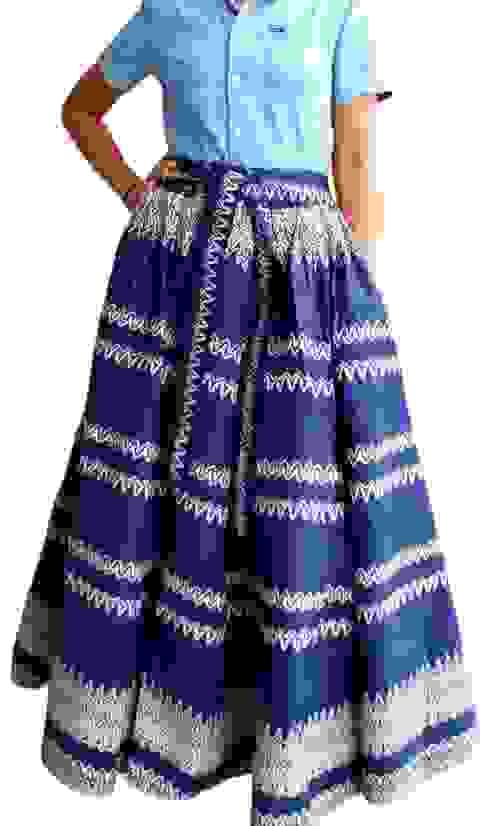 Long Printed Maxi Skirts