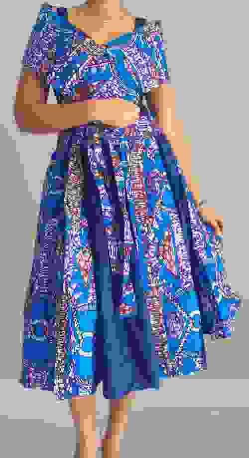 Denim Mid Skirts