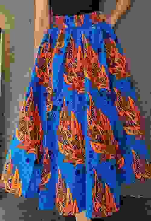 Blue Maxi Skirts
