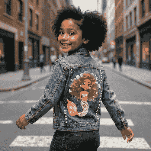 Berri Sparkly Mermaid Jacket
