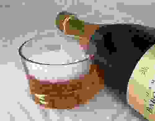 Champagne candle 