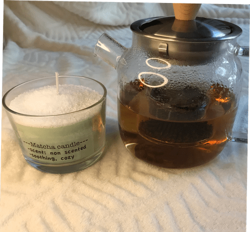 Matcha candle 