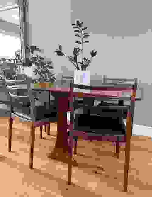 NEW LISTING G Plan 1970s Teak Gateleg Table with G Plan Victor Wilkins Chairs, Set of 4 