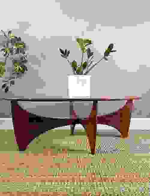 SOLD G Plan Mid-Century Retro Vintage Astro Oval Coffee Table 