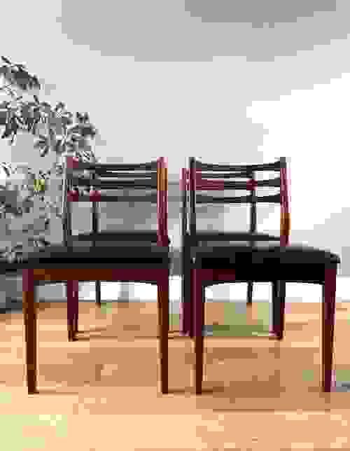 NEW LISTING Jentique 1960s Mid-Century Retro Teak Dining Chairs, Set of 4  