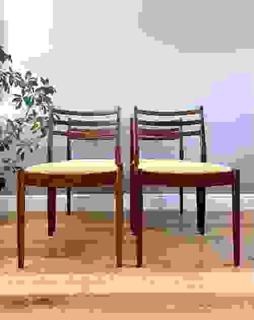 NEW LISTING G Plan Victor Wilkins Mid-Century Retro Set of 4 Teak Dining Chairs 