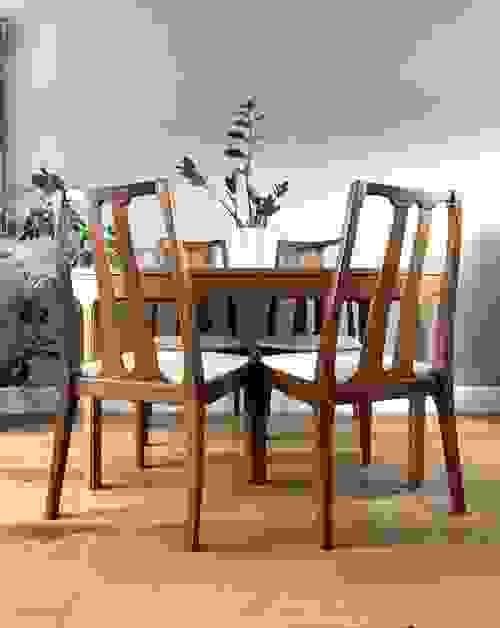 SOLD Nathan 1970s Vintage Retro Mid Century Teak Oval Dining Table & Chairs, Set of 4