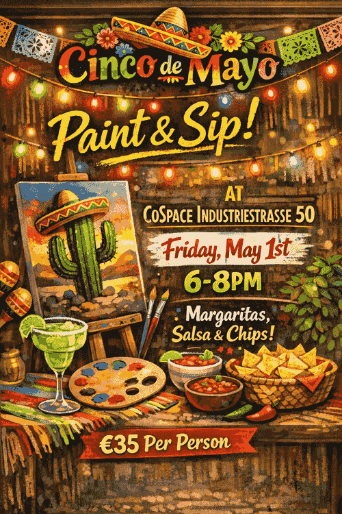 Cinco de Mayo Paint & Sip - Friday May 1st @ 6PM!