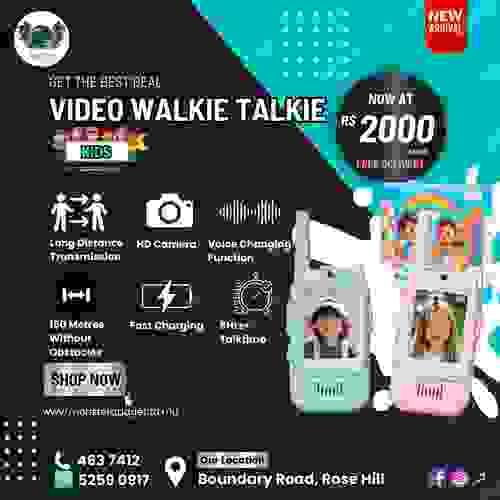 Kid's Video Calling Walkie Talkie