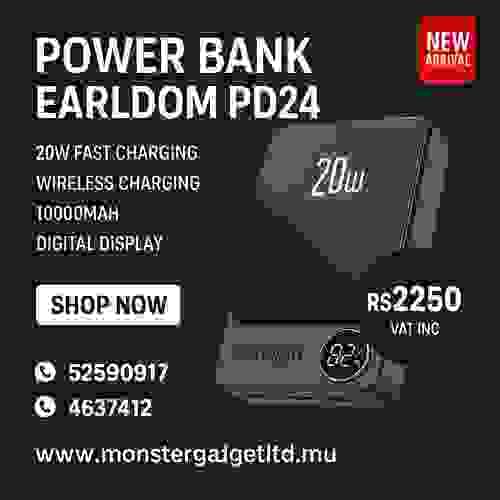 Wireless Power Bank Earldom PD24