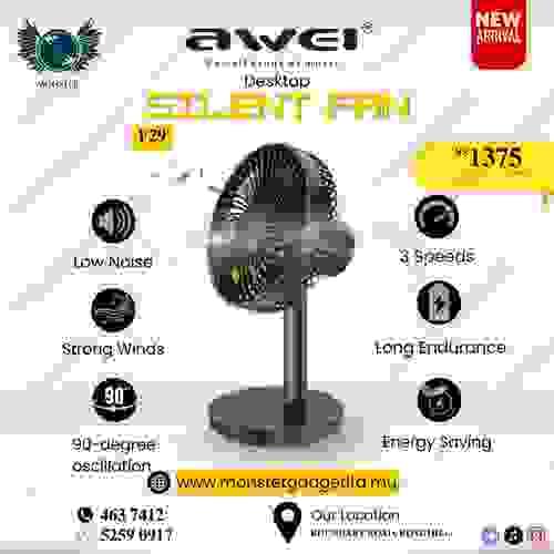 Portable Desktop Fan Awei F29