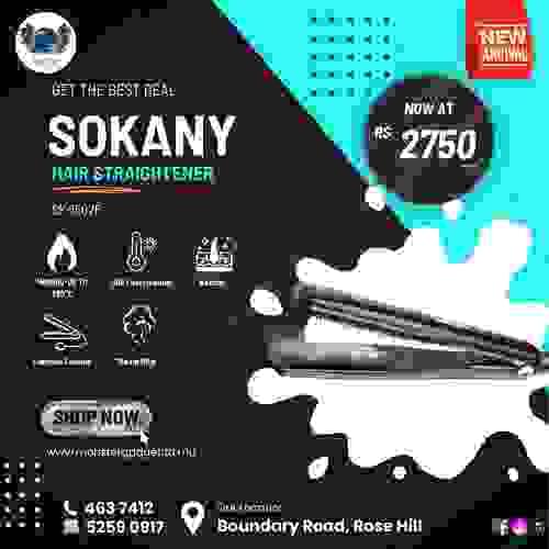 Sokany Hair Straightener