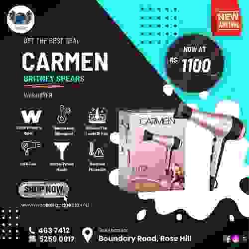 Carmen Britney Spears Hair Dryer
