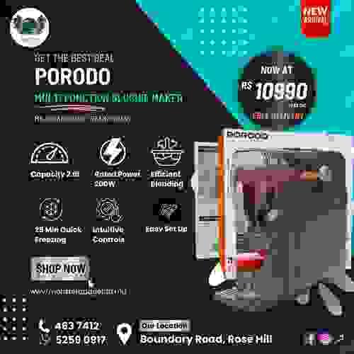 Porodo Slushie Machinę