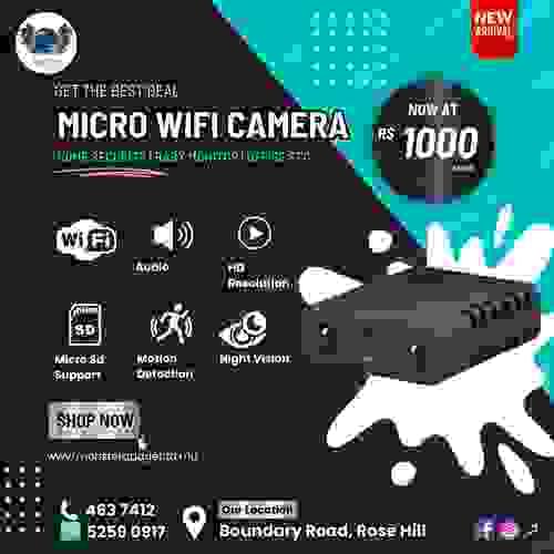 Micro Rechargeable iP Camera