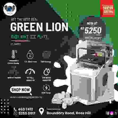 Green Lion Instant Ice Maker
