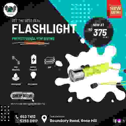 Waterproof Flashlight