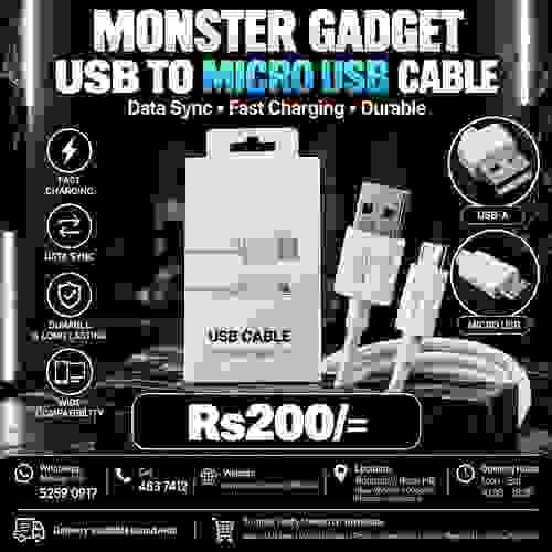 Usb to Micro Cable