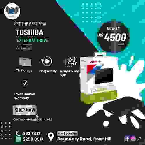 External Drive Toshiba 1Tb