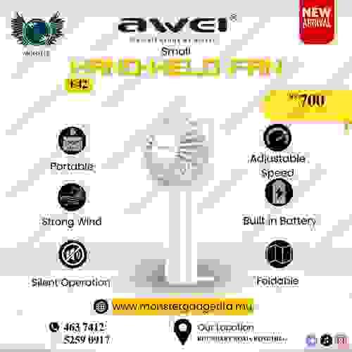 Handheld Fan Awei F42