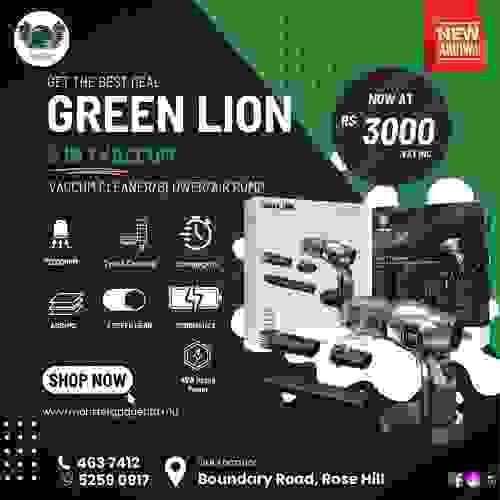 Green Lion 3 in 1 Vacuum
