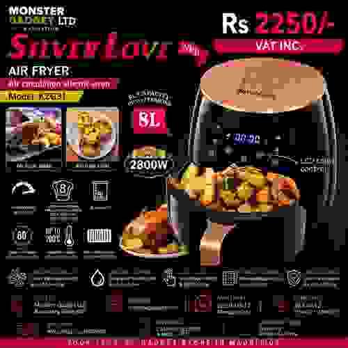 Silver Love Air Fryer KZG31