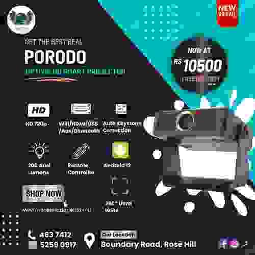 Porodo Optivis Smart Projector