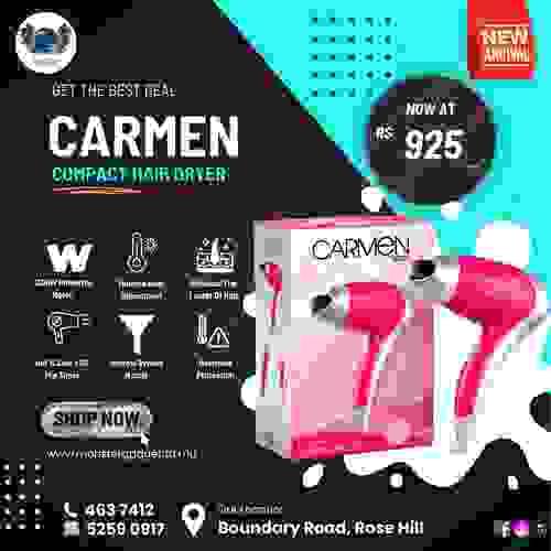 Carmen Compact Hair Dryer