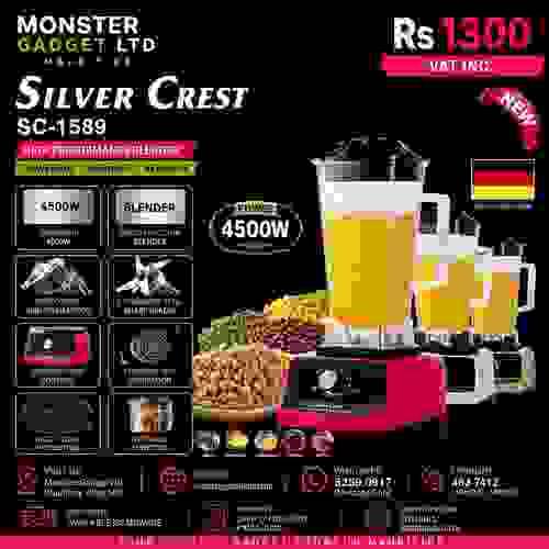 Silver Crest Blender SC-1589