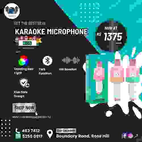 Kid's Karaoke Microphone