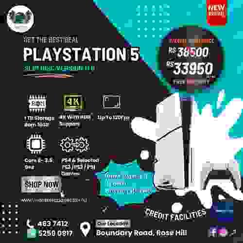 Playstation 5 Slim Disc Version 1Tb