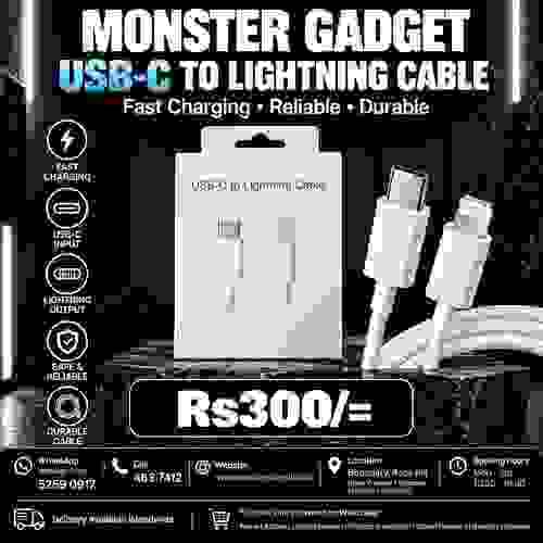 C to Lightning Cable
