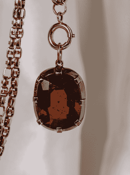Spessartite pendant