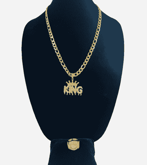 Cadena y anillo King