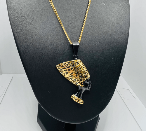 Cadena dije Nefertiti Negra
