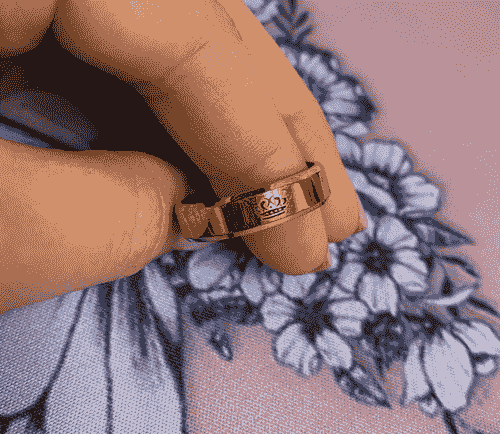 Anillo compromiso hombre