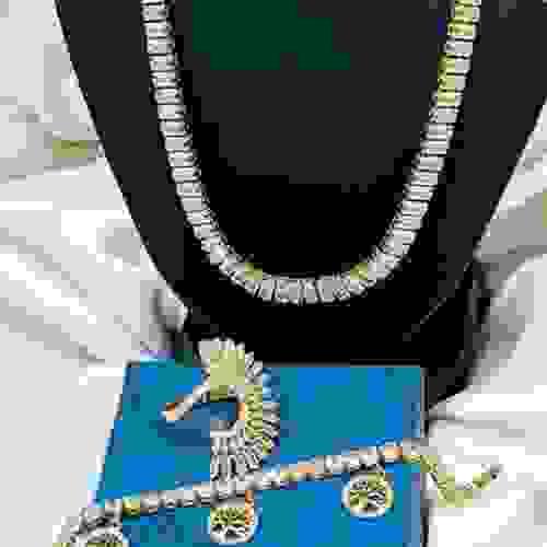 Set de Collar,pulsera y anillo
