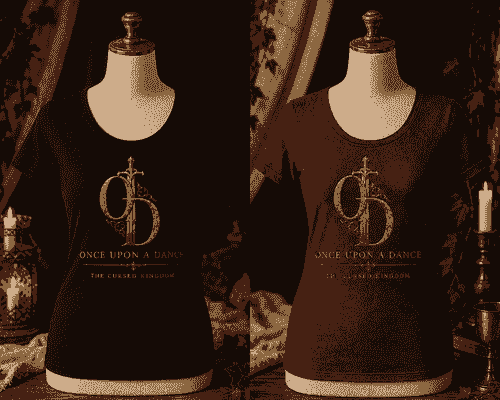 Official "Once Upon a Dance" Ladies T-shirt