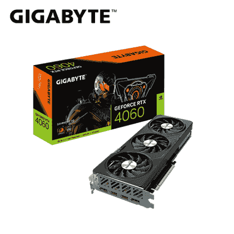 技嘉 RTX 4060 GAMING OC 8G/std:2550MHz/三風扇