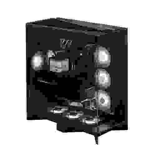 【TRYX】LUCA L70 懸浮X型底座 鋁合金 E-ATX海景機殼 黑（精品級/背插/雙420/航太級鋁合金)