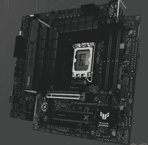 華碩 TUF GAMING B760M-BTF WIFI (DDR4) 背插